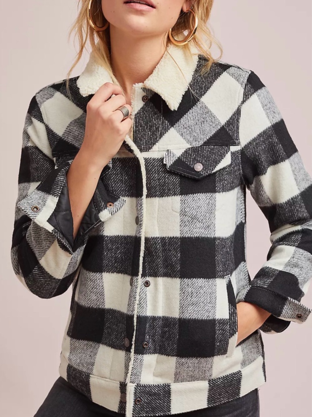 Levi's Wool Sherpa Trucker Jacket